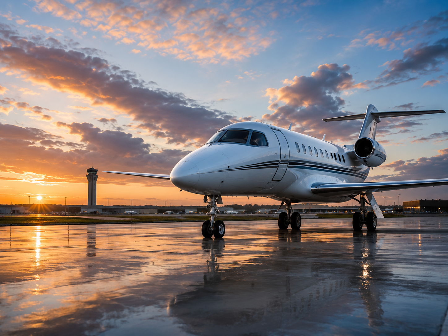Aircraft ready for departure